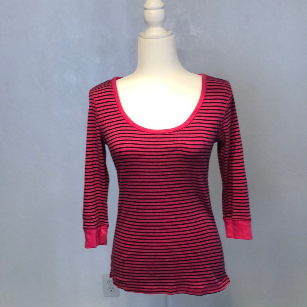One step up long sleeve blouse